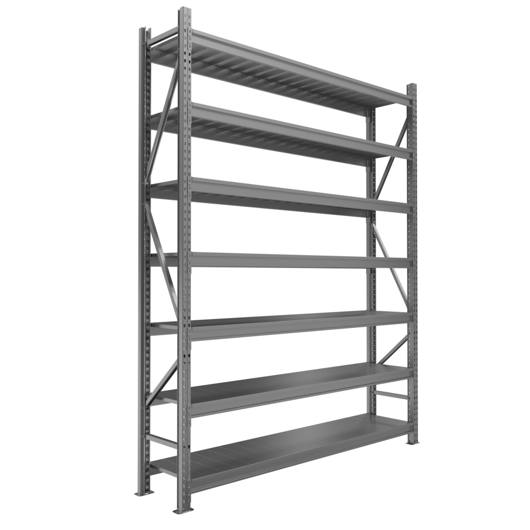 Стелаж металевий FORSTOR Master 2500x2000x400 мм 7 полиць оцинкований